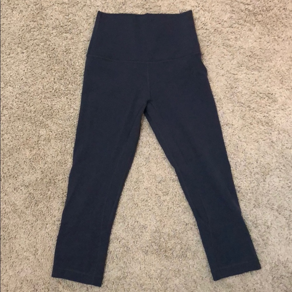 Lululemon Align Crops - Size 2 - dark grey